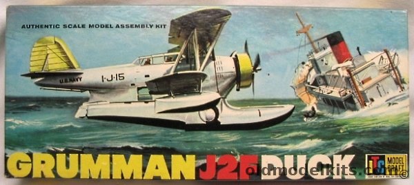 ITC 1/50 Grumman J2F Duck, 3727-98 plastic model kit